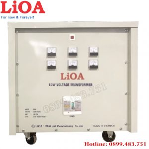 Biến áp cách ly LIOA 30KVA điện áp 380V - 220V -200V