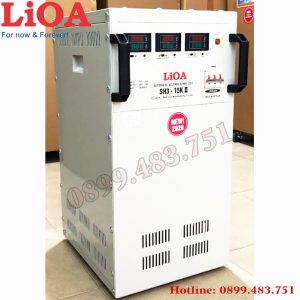 Ảnh ổn áp 3 pha 15KVA dải 260V -430V dây đồng 100%
