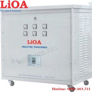 biến áp cách ly 10KVA 3 pha giá rẻ mặt trước của máy