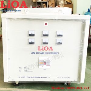 biến áp tự ngẫu 100KVA điện áp 380V -220V -200V dây đồng