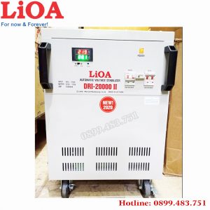 ổn áp LIoa 20KVA dải 90V -250V dây đồng 100%