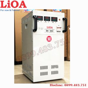 Máy ổn áp Lioa 10KVA 3 pha dải 260V -430V dây đồng